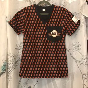SF Giants Scrub top (Small)